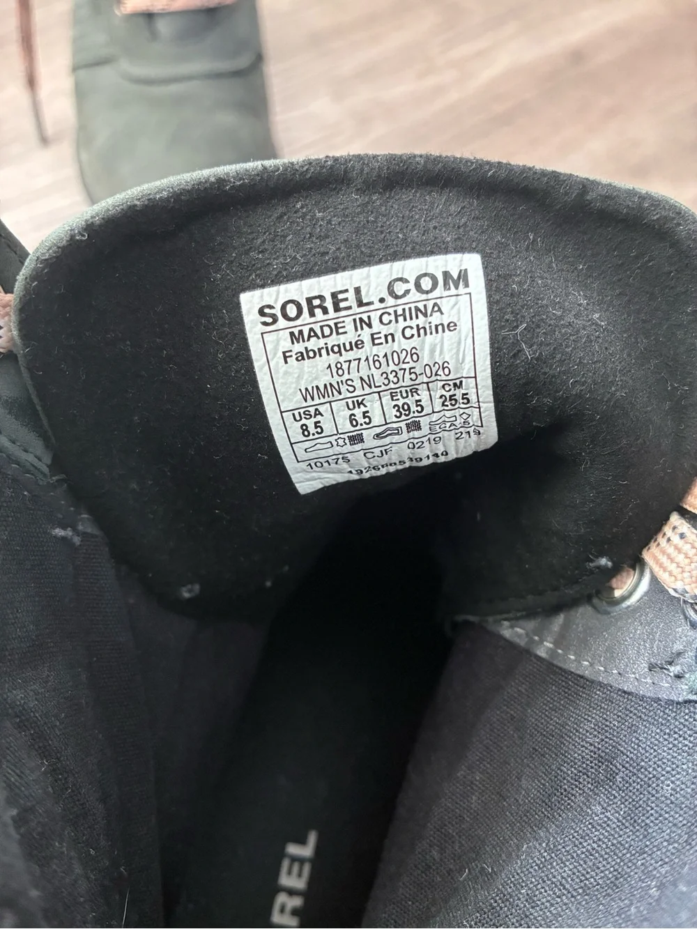 Sorel Lexi wedge boots green